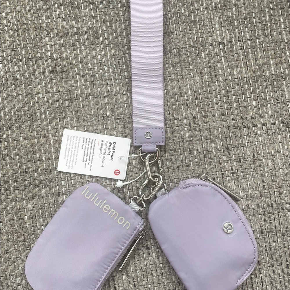 NWT! Lululemon Dual Pouch Wristlet
